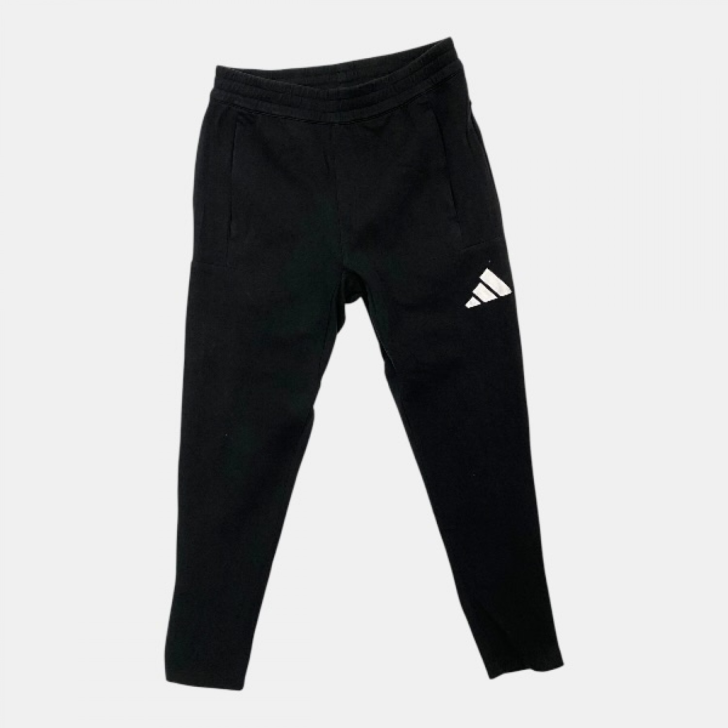 Adidas Training Pants Black White L Pre Owned